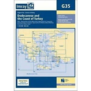 Imray Chart G35. Dodecanese and the Coast of Turkey, Paperback - *** imagine