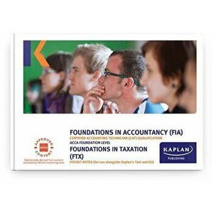 FTX - FOUNDATIONS IN TAXATION (FA18) - POCKET NOTES, Paperback - *** imagine