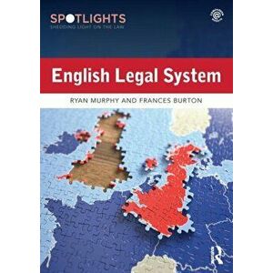 English Legal System, Paperback - Frances Burton imagine