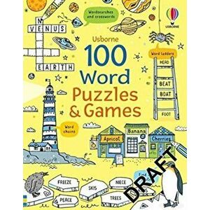 100 Word Puzzles and Games, Paperback - Phillip Clarke imagine