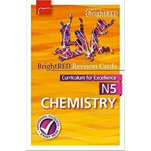 National 5 Chemistry Revision Cards, Paperback - Bright Red Publishing imagine