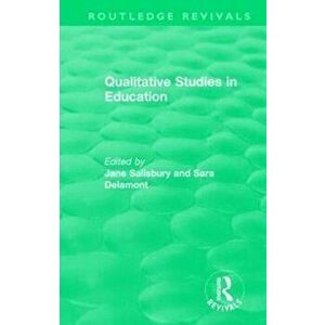 Qualitative Studies in Education (1995), Hardback - *** imagine