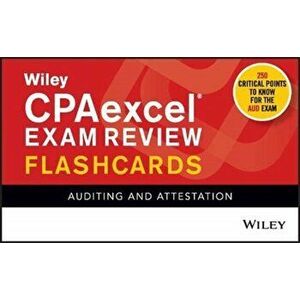 Wiley CPAexcel Exam Review 2021 Flashcards. Auditing and Attestation, Paperback - Wiley imagine