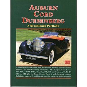 Auburn Cord Duesenberg. A Brooklands Portfolio, Paperback - *** imagine