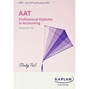 PERSONAL TAX (PTAX) (FA20) - STUDY TEXT, Paperback - KAPLAN imagine