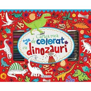 Cartea mea de colorat cu dinozauri imagine