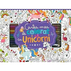 Cartea mea de colorat cu unicorni - *** imagine