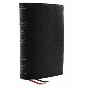 Nkjv, Deluxe Thinline Reference Bible, Genuine Leather, Black, Red Letter, Comfort Print: Holy Bible, New King James Version - *** imagine