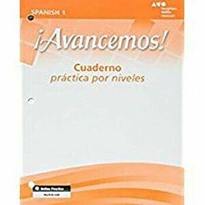 Cuaderno: Practica Por Niveles (Student Workbook) with Review Bookmarks Level 1 [With Vocabulary and Grammar Lesson Review Bookmarks] - *** imagine
