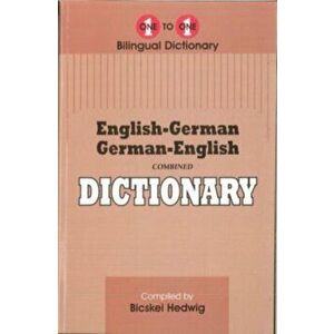 English-German & German-English One-to-One Dictionary, Paperback - Berthold Hedwig imagine