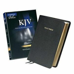 Concord Reference Bible-KJV, Leather - *** imagine