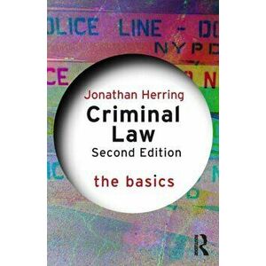 Criminal Law: The Basics. 2 New edition, Paperback - *** imagine