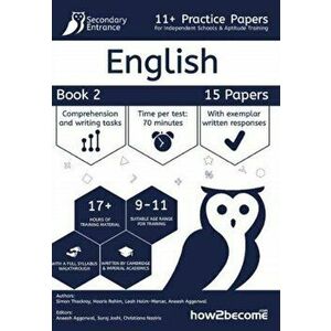 11+ Practice Papers For Independent Schools & Aptitude Training English Book 2, Paperback - Suraj Joshi imagine