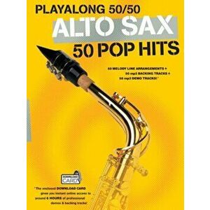 Playalong 50/50. Alto Sax - 50 Pop Hits - *** imagine