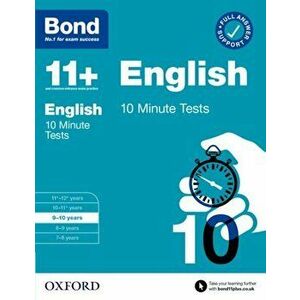 Bond 11+: Bond 11+ 10 Minute Tests English 9-10 years. 1, Paperback - Bond 11+ imagine