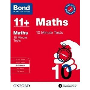Bond 11+: Bond 11+ 10 Minute Tests Maths 9-10 years. 1, Paperback - Bond 11+ imagine