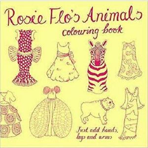 Rosie Flo's Animals Colouring Book - yellow, Paperback - Roz Streeten imagine
