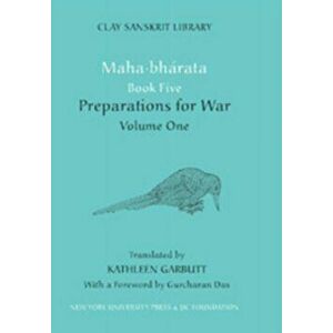 Mahabharata Book Five (Volume 1). Preparations for War, Hardback - *** imagine