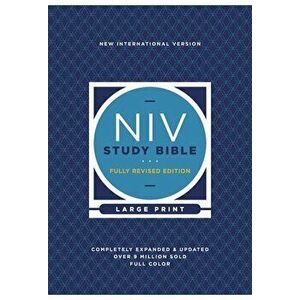 NIV Study Bible, Fully Revised Edition, Large Print, Hardcover, Red Letter, Comfort Print, Hardcover - Kenneth L. Barker imagine