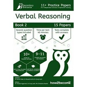 11+ Practice Papers For Independent Schools & Aptitude Training Verbal Reasoning Book 2, Paperback - Suraj Joshi imagine