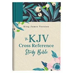 The KJV Cross Reference Study Bible--Turquoise Floral, Hardcover - Christopher D. Hudson imagine