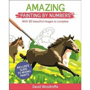 Amazing Painting by Numbers. With 30 Beautiful Images to Complete. Includes Guide to Mixing Paints, Paperback - David Woodroffe imagine