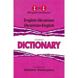 English-Ukrainian & Ukrainian-English One-to-One Dictionary (exam-suitable). 2 ed, Paperback - K. Volobuyeva imagine