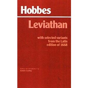 Leviathan. With selected variants from the Latin edition of 1668, Paperback - Thomas Hobbes imagine