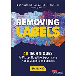 Removing Labels, Grades K-12: 40 Techniques to Disrupt Negative Expectations about Students and Schools, Paperback - Dominique B. Smith imagine