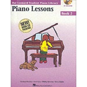 Piano Lessons Book 2 & Audio. Hal Leonard Student Piano Library - Hal Leonard Student Piano Library imagine