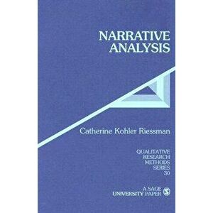 Narrative Analysis, Paperback - Catherine Kohler Riessman imagine