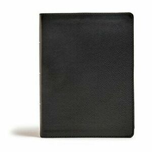 CSB Tony Evans Study Bible, Black Genuine Leather, Indexed: Study Notes and Commentary, Articles, Videos, Easy-To-Read Font - Tony Evans imagine