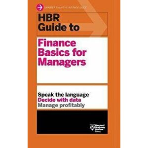HBR Guide to Finance Basics for Managers (HBR Guide Series), Hardcover - *** imagine