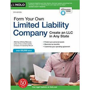 Form Your Own Limited Liability Company: Create an LLC in Any State, Paperback - Anthony Mancuso imagine