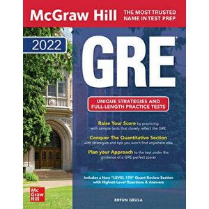McGraw Hill GRE 2022, Paperback - Erfun Geula imagine