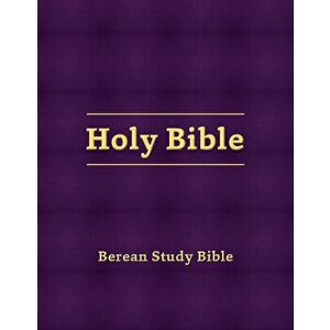 Berean Study Bible (Eggplant Hardcover), Hardcover - *** imagine