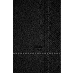 Rv-60 Biblia de Promesas - Tamaño Manual- Edición Negro Imitación Piel Con Índice, Leather - *** imagine