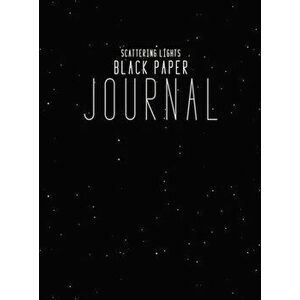 Black Paper Journal: Hardcover Lined Journal With Black Pages, 8.5x11 Minimalism Notebook For Writing, Hardcover - *** imagine