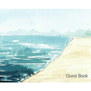 Beach Landscape Guest Book to sign, Hardcover - Lulu and Bell imagine
