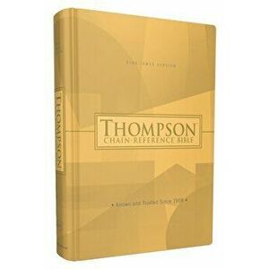 Kjv, Thompson Chain-Reference Bible, Hardcover, Red Letter, Hardcover - Frank Charles Thompson imagine