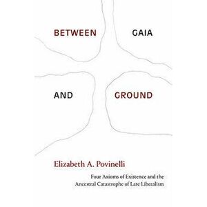 Between Gaia and Ground: Four Axioms of Existence and the Ancestral Catastrophe of Late Liberalism, Paperback - Elizabeth a. Povinelli imagine