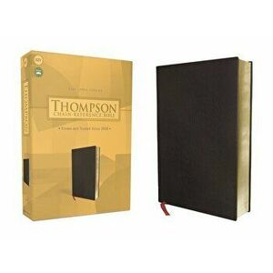 Kjv, Thompson Chain-Reference Bible, Bonded Leather, Black, Red Letter, Bonded Leather - Frank Charles Thompson imagine