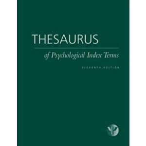 Thesaurus of Psychological Index Terms. 11 Revised edition, Hardback - Lisa Gallagher Tuleya imagine
