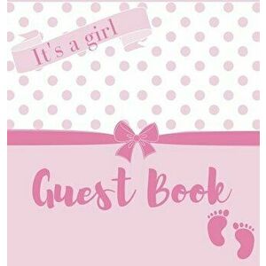 It's a girl, baby shower guest book (Hardback), Hardcover - Lulu and Bell imagine