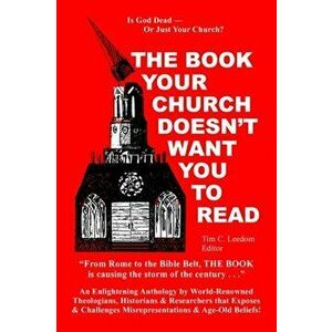 The Book the Church Doesn't Want You to Read, Paperback - Tim Leedom imagine