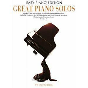 Great Piano Solos - the Orange Book Easy Piano Ed.. A Superb Collection of 33 Well-Known Music for Piano - *** imagine
