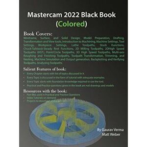 Mastercam 2022 Black Book (Colored), Hardcover - Gaurav Verms imagine