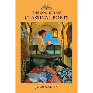 The Society of Classical Poets Journal IX, Paperback - Evan Mantyk imagine