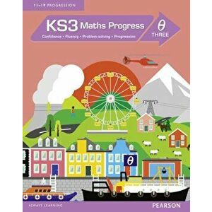 KS3 Maths Progress Student Book Theta 3, Paperback - *** imagine