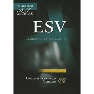 Clarion Reference Bible-ESV, Leather - *** imagine